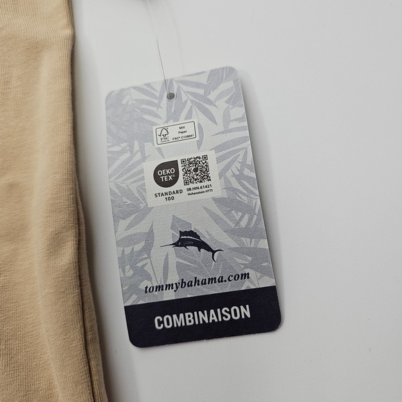 Tommy Bahama Kids Tan Mountain Sun Pocket T-Shirt Boys Size L 10/12 New - Picture 8 of 9